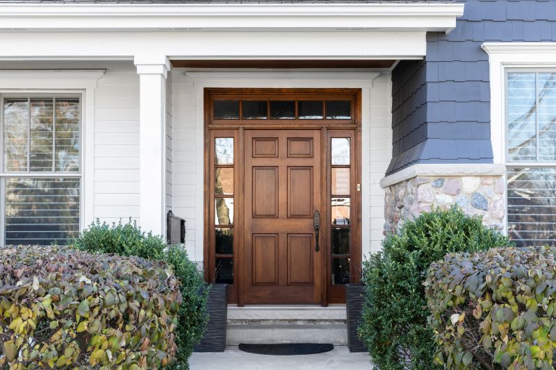 Paneled Exterior Door
